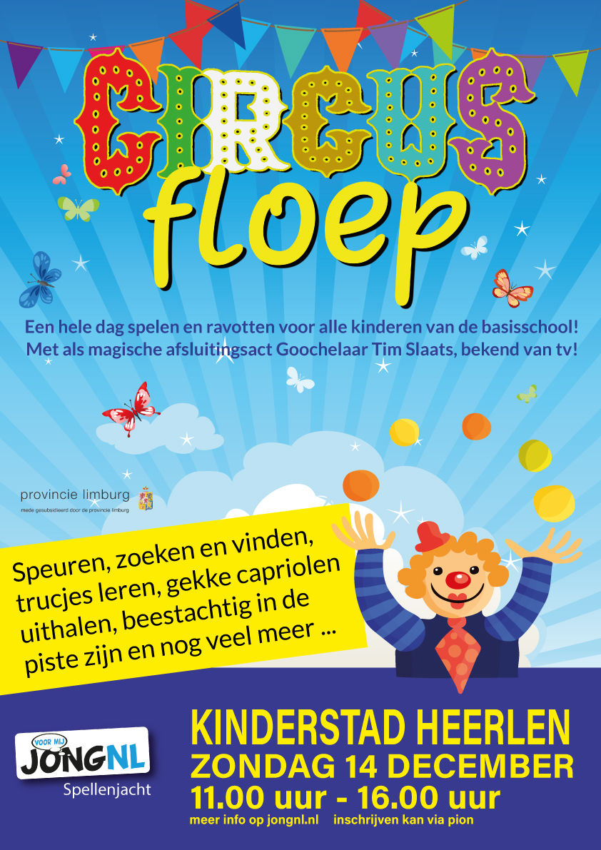 Spellenjacht Circus Floep